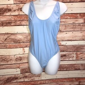 NEW! Envya One Piece Swimsuit Pastel Blue Size L